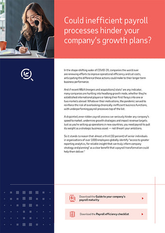 Could inefficient payroll processes hinder your company's growth plans?