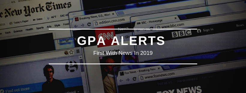 [GPA Members Only] GPA Alerts 006