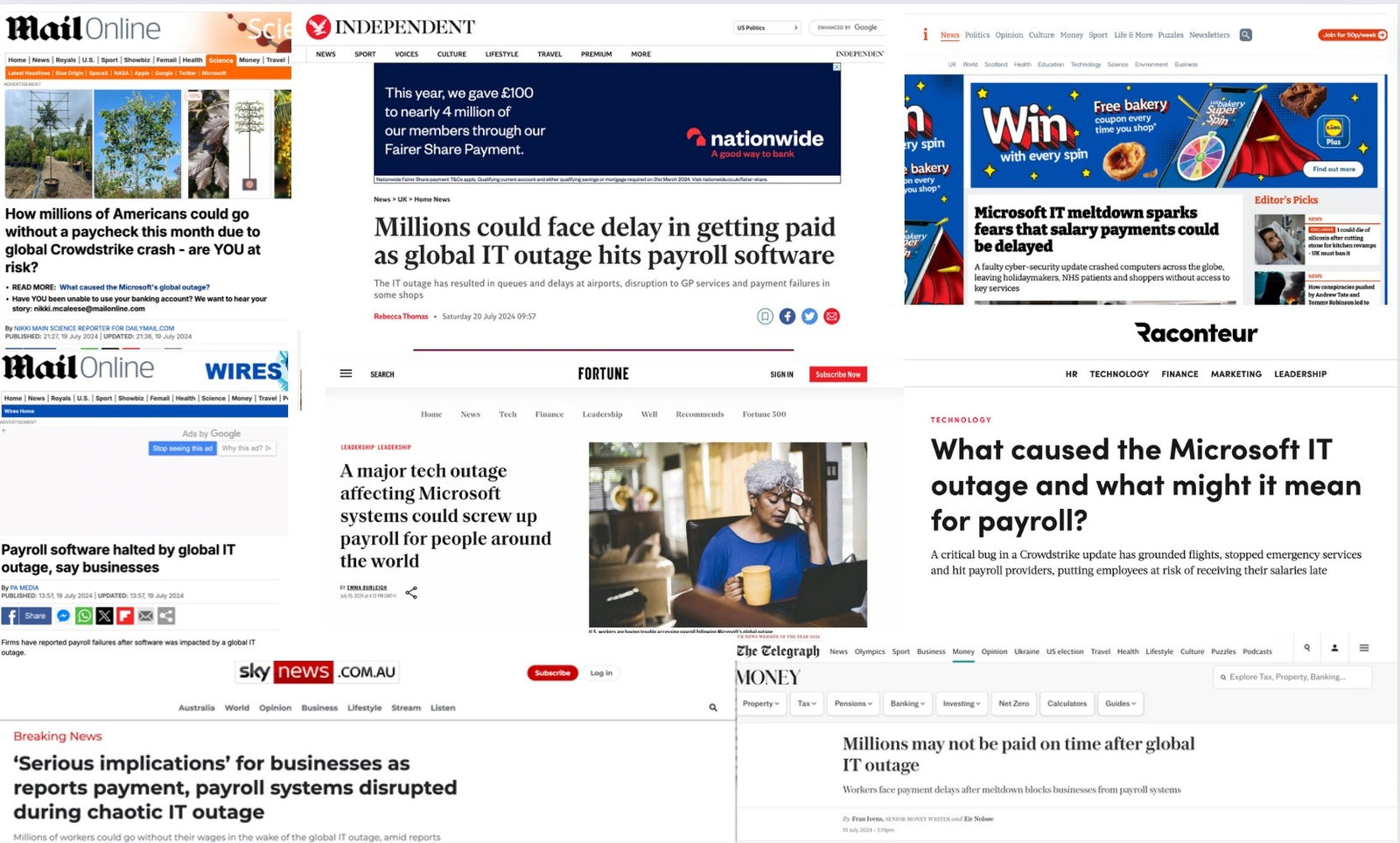 Speaking Up for Payroll: July's Global IT Outage