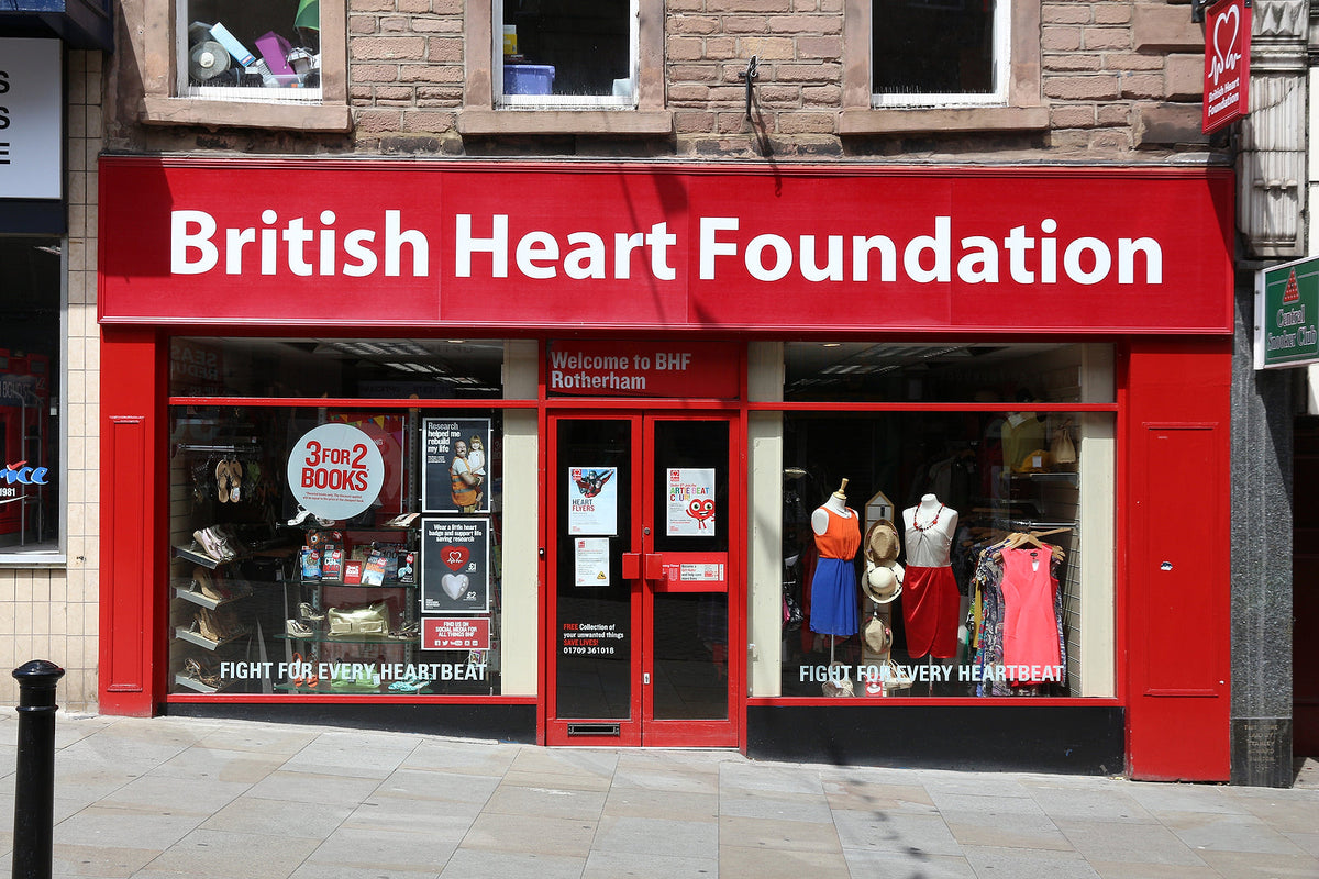 [UK] 150 British Heart Foundation shops to shut as increased NICs and minimum wage take toll