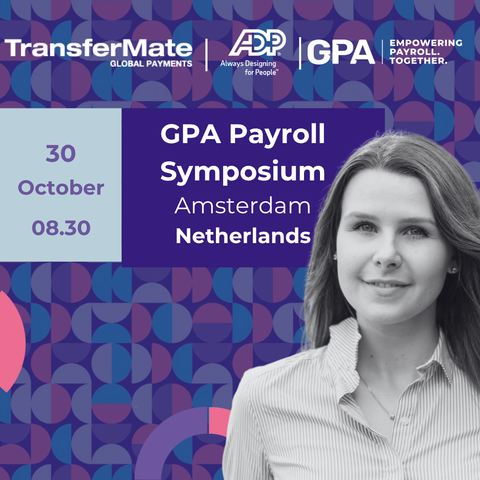 30/10/2025 - The GPA Payroll Symposium - Amsterdam, Netherlands