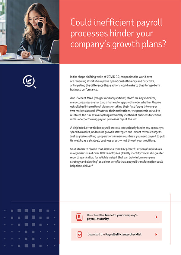 Could inefficient payroll processes hinder your company's growth plans?